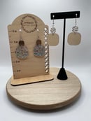 Image 2 of Square Confetti Acrylic Earrings