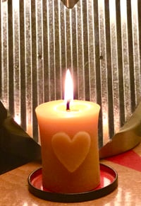 Image 1 of Heart Votive