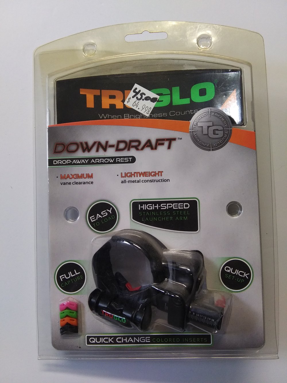 Image of TRUGLO Down  Draft Full Away Arrow Rest 