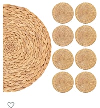 Image 2 of Wooven placemat 13.5 inches 