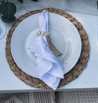 Image 3 of Wooven placemat 13.5 inches 