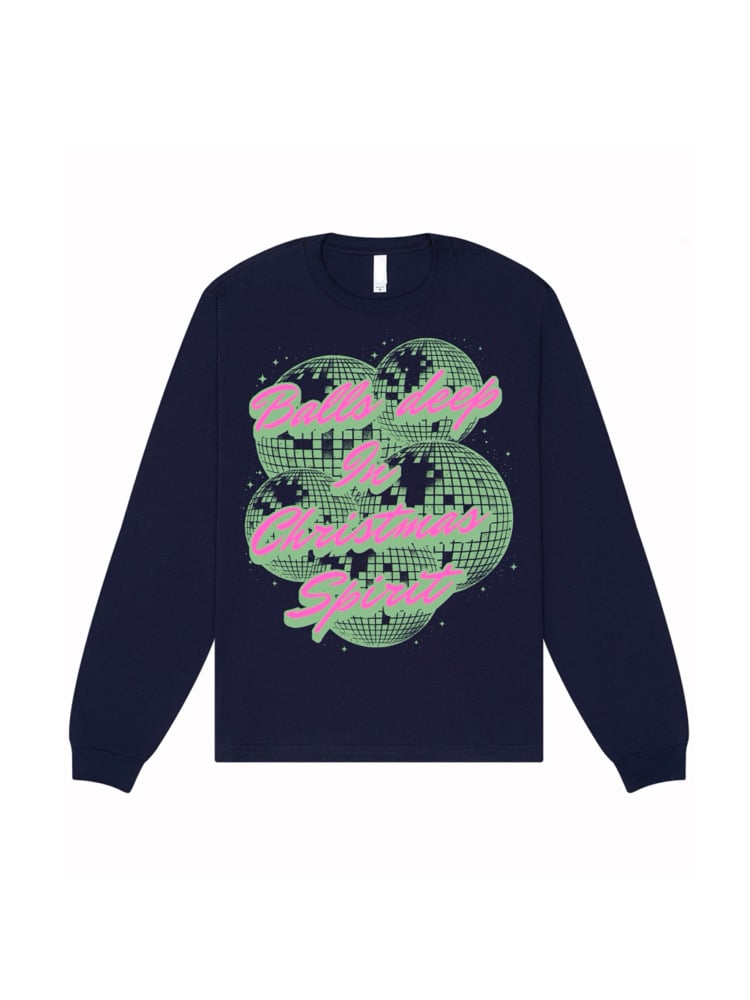 Image of Balls deep in Christmas spirit new design for 2025