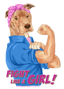 Image of Fight Like A Girl t-shirt