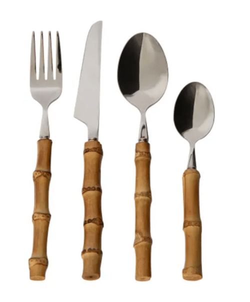 Image of Bamboo Cutlery Set  (16pcs) 