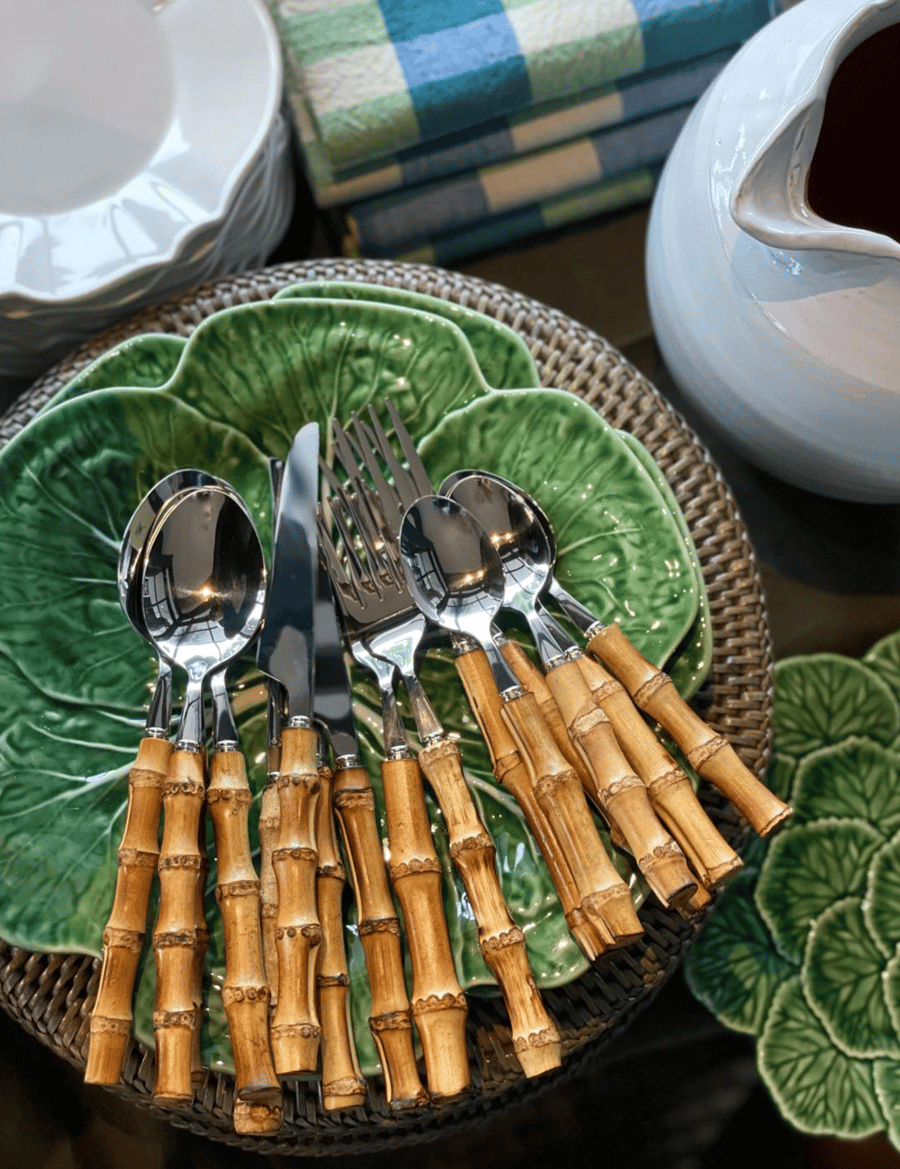 Image of Bamboo Cutlery Set  (16pcs) 