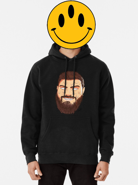 Image of Christian De La Fuente - Pullover Hoodie (Black)