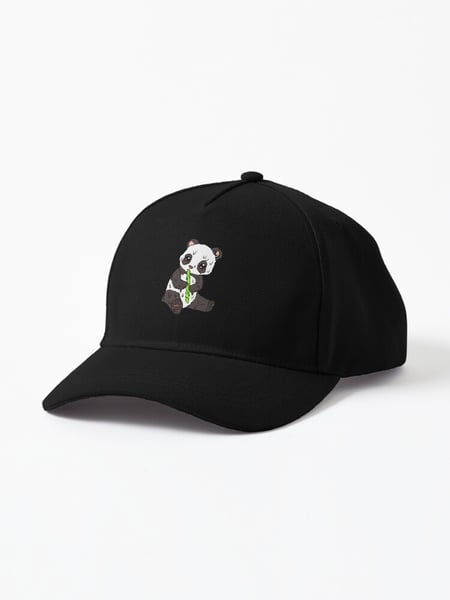 Image of Chrish the Panda - Baseball Cap (Black)