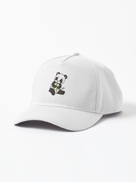 Image of Chrish the Panda - Baseball Cap (White)