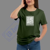 Image 2 of T-Shirt Donna G - Il Mosaico di Orfeo, Villa di Ulpiano SM (Nsl044)