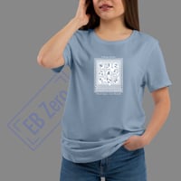 Image 1 of T-Shirt Donna G - Il Mosaico di Orfeo, Villa di Ulpiano SM (Nsl044)