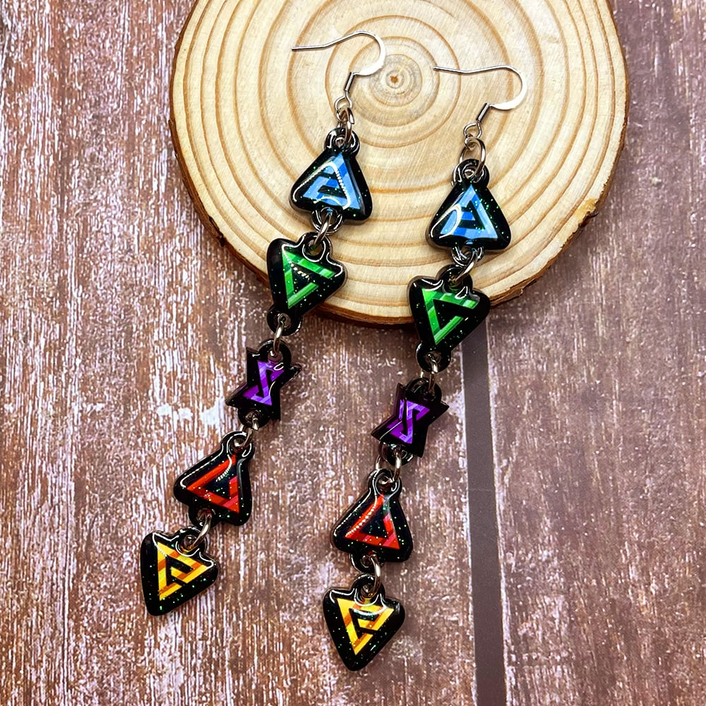 [Earrings/Charm] Witcher Signs Earrings/Keychain