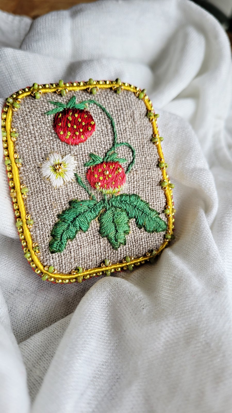 Image of Broche Ramène ta fraise ! 