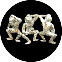 Image 1 of "The Signifying Monkey" Sterling Silver  Charm