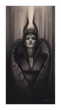 Maleficent original art
