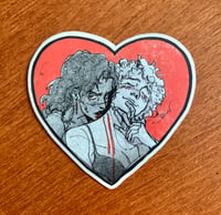 Image 2 of love bites sticker