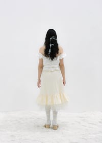 Image 2 of Cream Cotton Petticoat 
