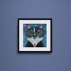 Hairy Potter as a cat art print