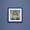 Purrmione, Harry Potter themed art print
