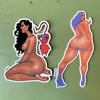 Pin-Up Sticker 2-Pack