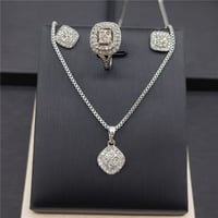 European and American Cross-Border New Style Eight Hearts and Eight Arrows Engagement Ring Earrings 