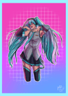 Hatsune Miku print 