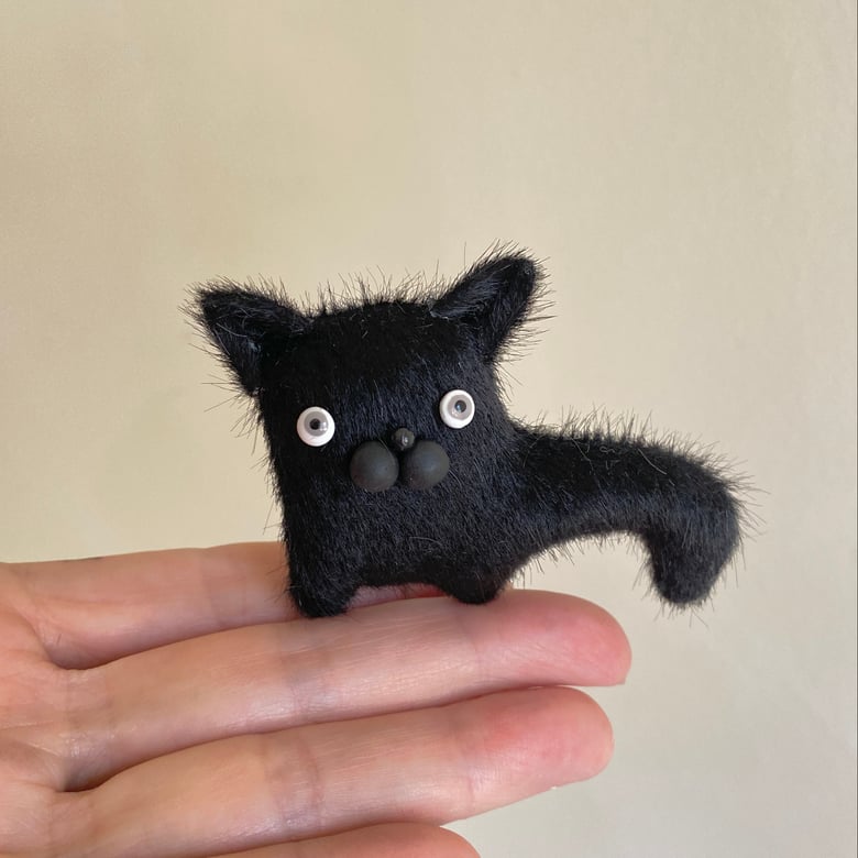 Image of Itty Bitty Black Kitty #1