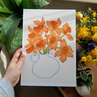 Image 1 of Daffodils A4 Art Print