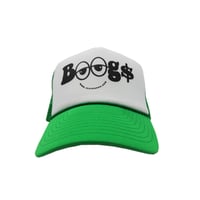 BOOG$ Trucker Hat (Green/White)