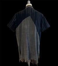 Image 4 of Woven Fringe Buttondown Top