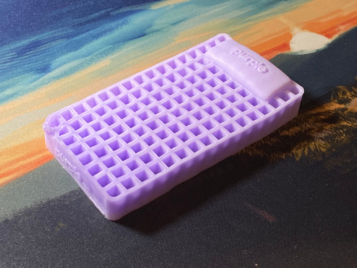 Purple Squishy (Wrist Rests) Kiser Designs