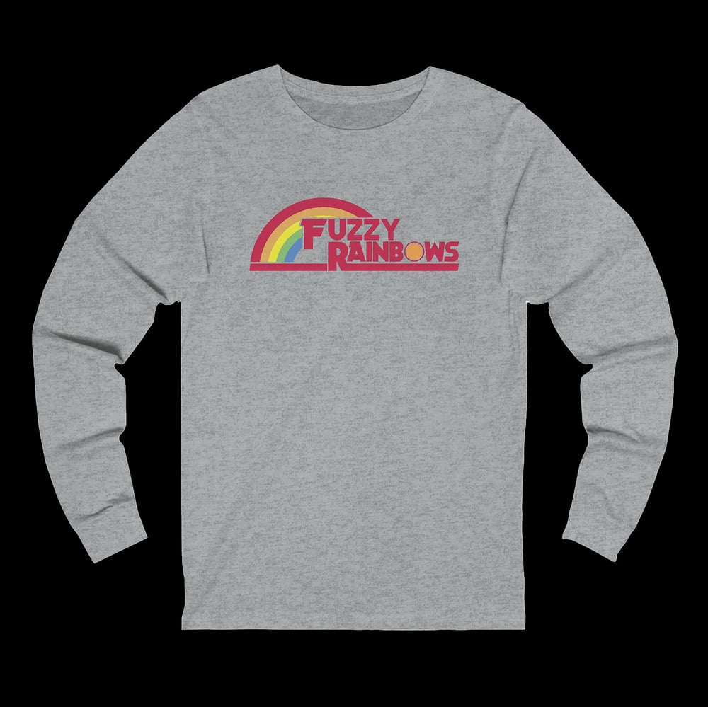 FUZZY RAINBOWS BILLY STRINGS FAN ART LONG SLEEVE TEE MULTIPLE COLORS