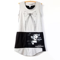 Image 3 of reputation bow and arrows tour taylor swift courtneycourtney tshirt dress size L sleeveless tank 