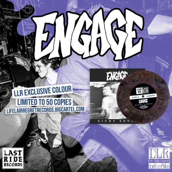 Image of Engage - Eight Songs 7" LLR exclusive colour