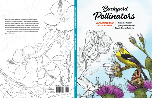 Coloring Nature: Backyard Pollinators