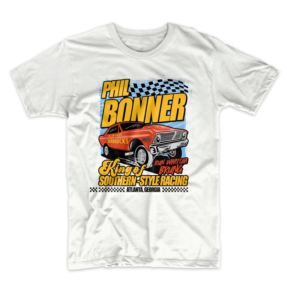 Image of Phil Bonner "King of Southern-Style Racing" Tee