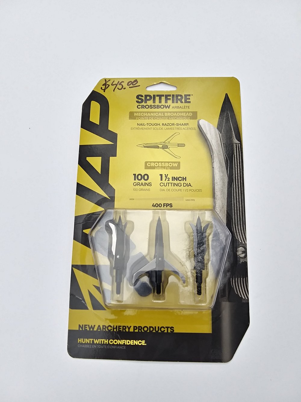 Image of NAP Spit Fire Crossbow Broadhead 100 gr.
