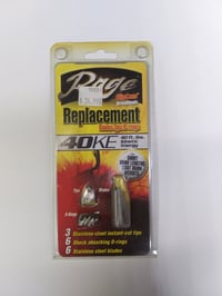 Rage Replacement Blades For 40 KE  Broadheads