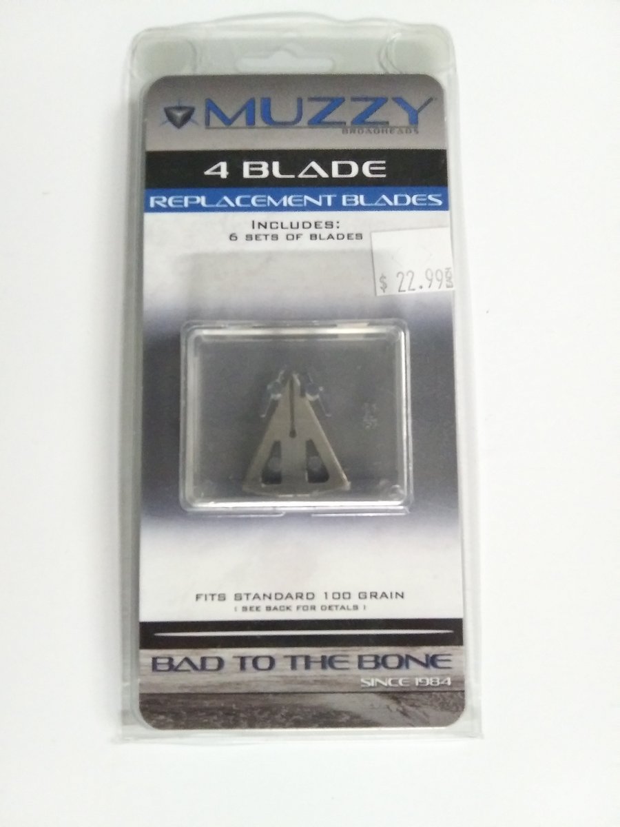 Image of Muzzy 4 Blade Replacement 100 gr. 