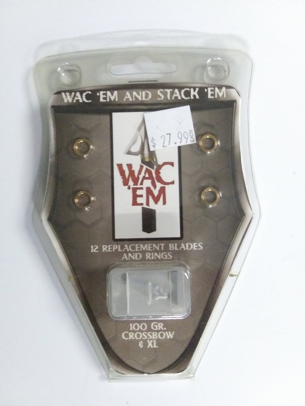Image of WAC ' EM 100 gr. Replacement Crossbow Blades & XL 