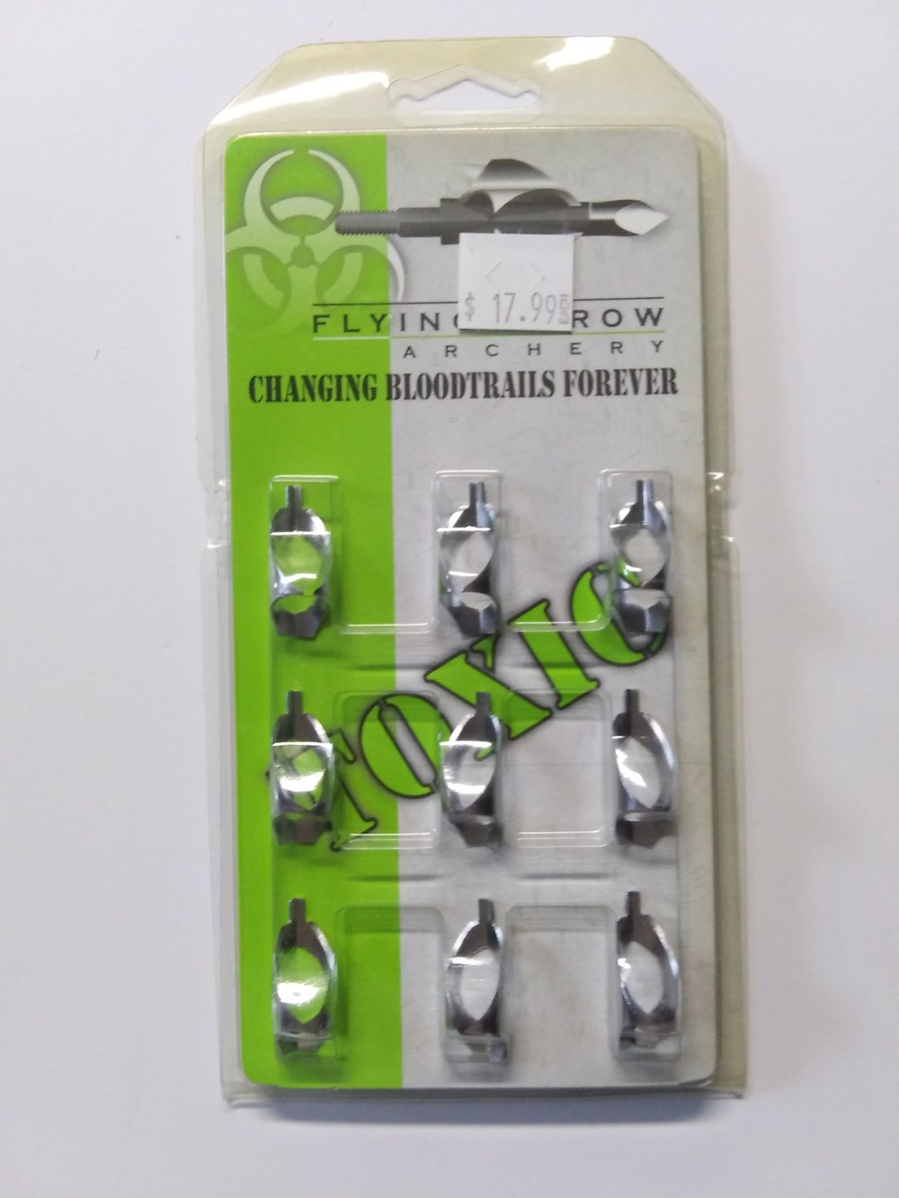 Image of Flying Arrow Replacement Blades For Toxic Broadheads 