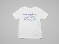 Image 5 of Blessed blue mens T-Shirt