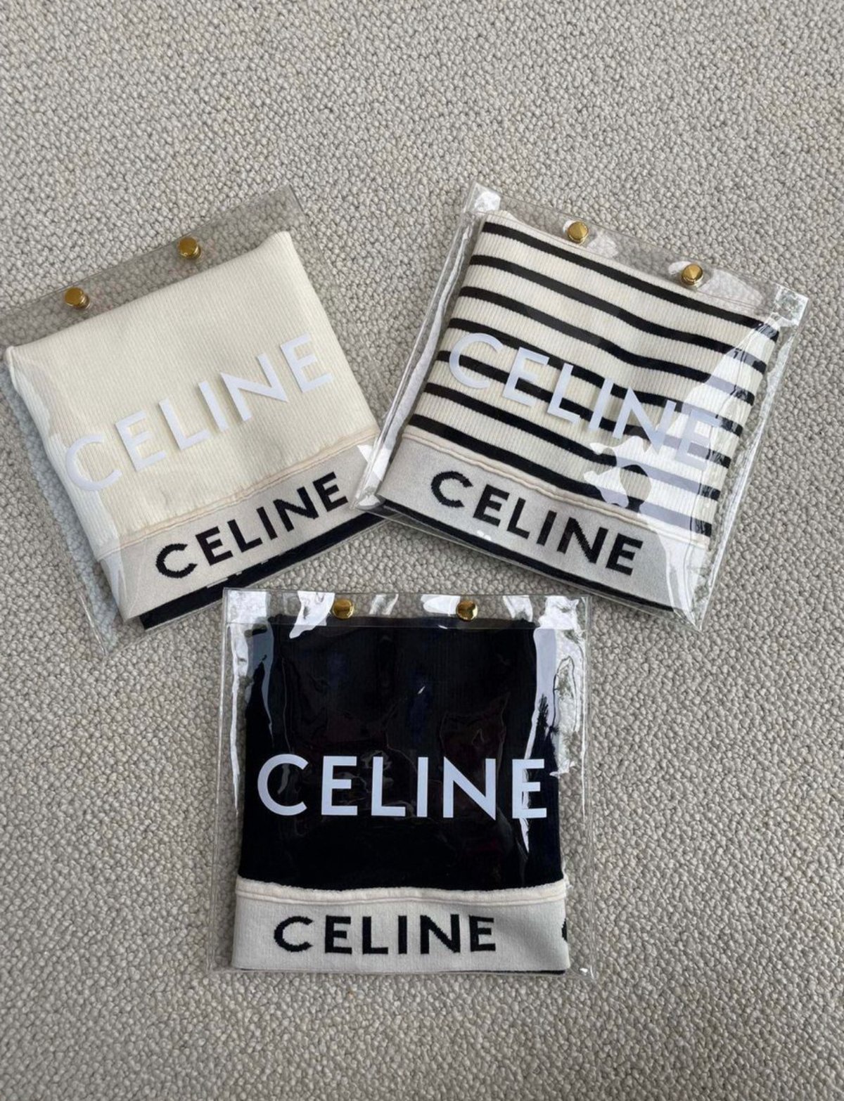 NOW $320 Striped, Black, or Off White Color 💥 Celine Knit Sports