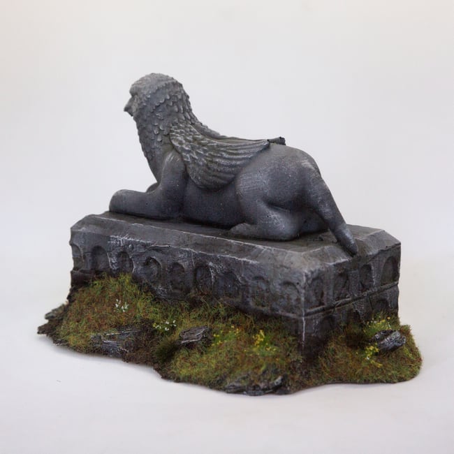 Wargame Terrain Lord of the Rings Amon Hen Statue