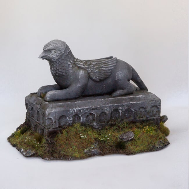 Wargame Terrain Lord of the Rings Amon Hen Statue