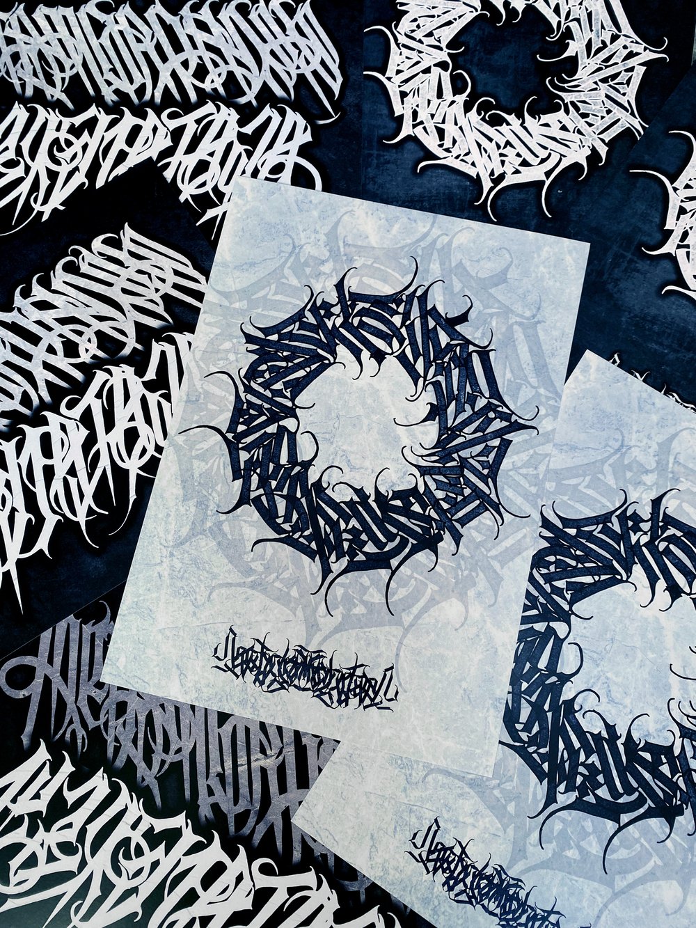 A4 Calligraffiti Print {Light}
