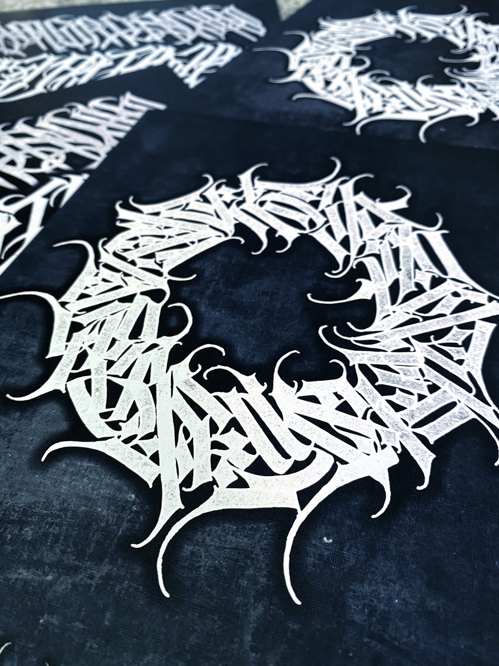 A4 Calligraffiti Print {Dark}