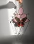 Real Scarlet Mormon stained glass suncatcher / wall hanging Image 3
