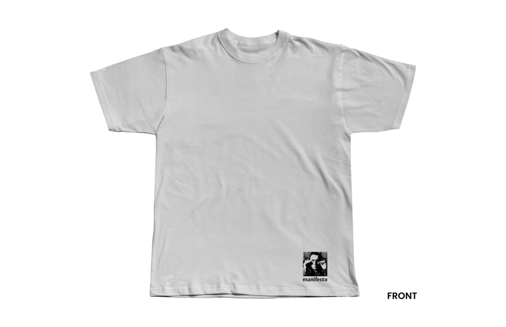BRECHT T-Shirt, White/Black