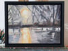Winter Sunrise (The Pond) - Framed Original