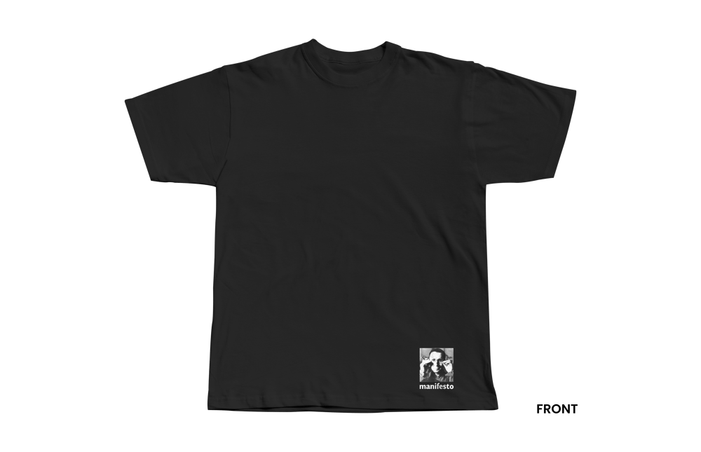 BRECHT T-Shirt, Black/White